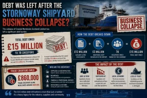 Debt Was Left After the Stornoway Shipyard Business Collapse